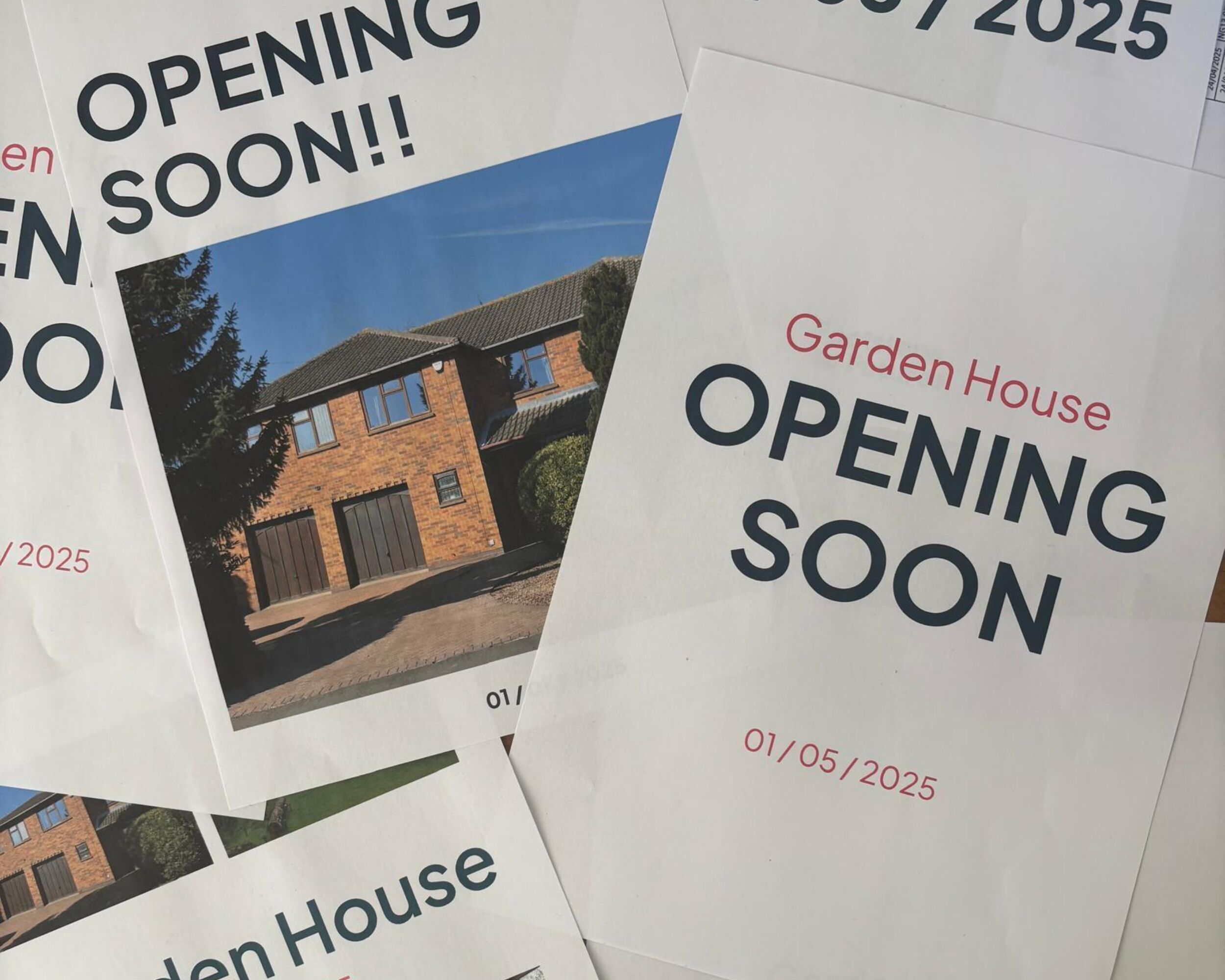 Garden house opening soon