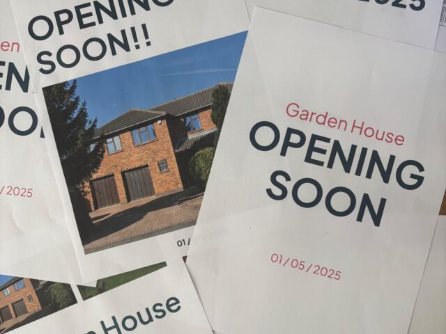 Garden house opening soon
